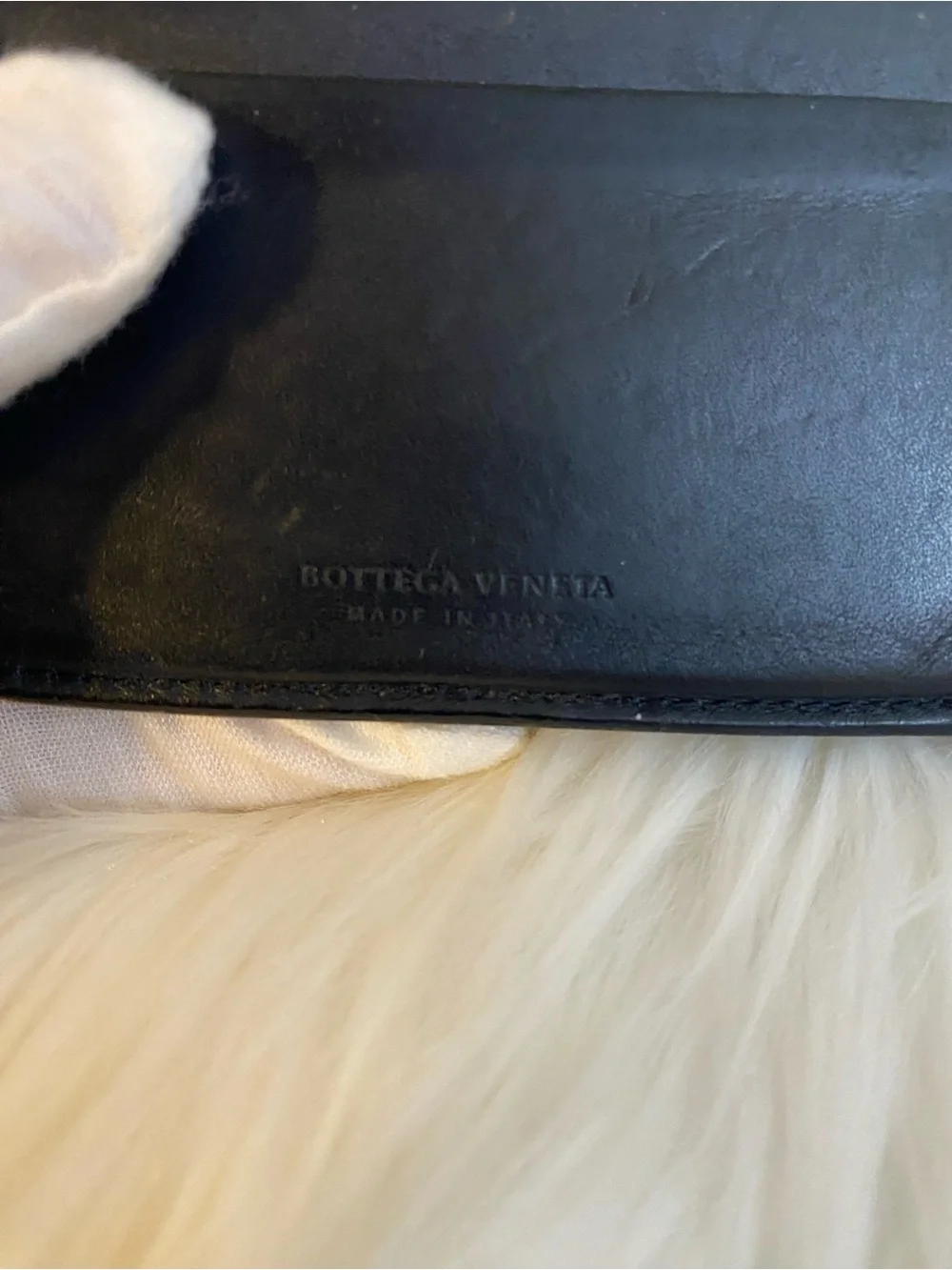 Bottega Veneta Black Intrecciato Leather Bifold Wallet